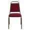 Emma and Oliver Trapezoidal Back Stacking Banquet Dining Chair - 1.5" Thick Seat